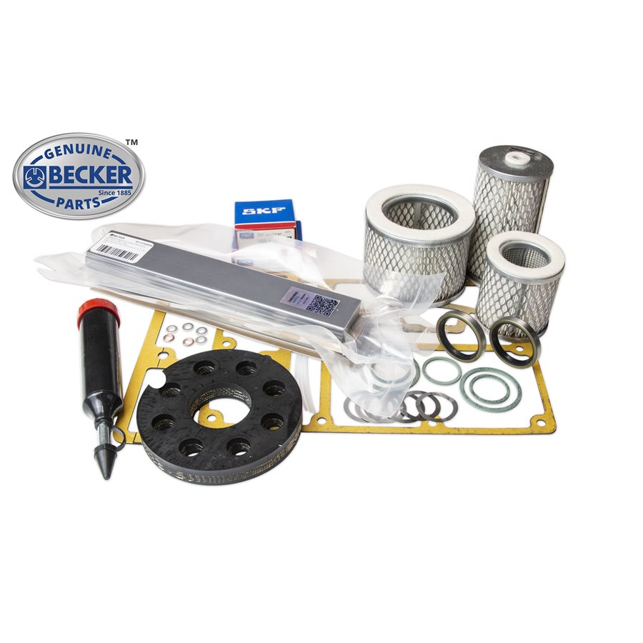 Becker Complete Rebuild Kits Pump Model DVT 2.10 (DVT Series) I 338025