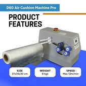 Load image into Gallery viewer, Premium Air Cushion Machine D-60 Bubble Wrap I Pillow Machine_Printers_Parts_&_Equipment_USA