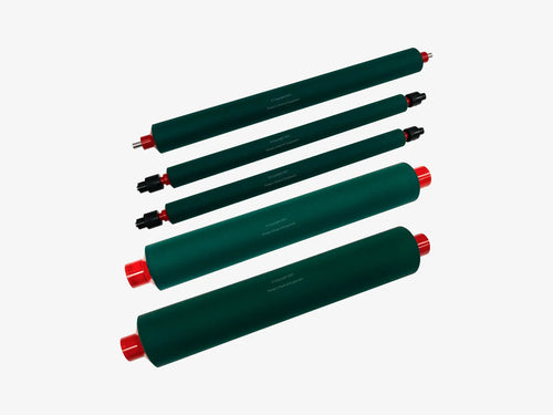 Rubber Roller Set of 5 for AB Dick 375 9800 Series LOR-375K_Printers_Parts_&_Equipment_USA