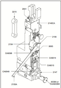 Bender Bar Latch CA9014_Printers_Parts_&_Equipment_USA