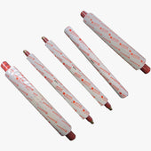 Load image into Gallery viewer, Ryobi 3200MCD 3300CR 3200E 3200MCS Itek 985 AB Dick 9980 Rubber Roller Set of 5 321K_Printers_Parts_&_Equipment_USA