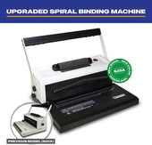 Load image into Gallery viewer, S25A Coilbind Coil Punch & Binding Machine Free Crimper & 8mm Plastic COILS Box of 100pcs_Printers_Parts_&_Equipment_USA