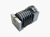 Load image into Gallery viewer, Numbering Machine 5/32" 6 Digits Forward Gothic (Steel) with 3 Drop Zeros Letterpress Windmill_Printers_Parts_&_Equipment_USA