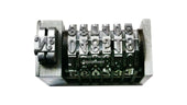 Load image into Gallery viewer, Numbering Machine 3×6 6 Digits Backward Roman Solid Wheels with No. NM-3X66BR_Printers_Parts_&_Equipment_USA