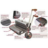 Load image into Gallery viewer, Akiles WireMac 2:1 Manual Double Loop Wire Binding Machine_Printers_Parts_&_Equipment_USA
