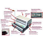 Load image into Gallery viewer, Akiles WireMac E 3:1 Electric Wire Binding Machine_Printers_Parts_&_Equipment_USA