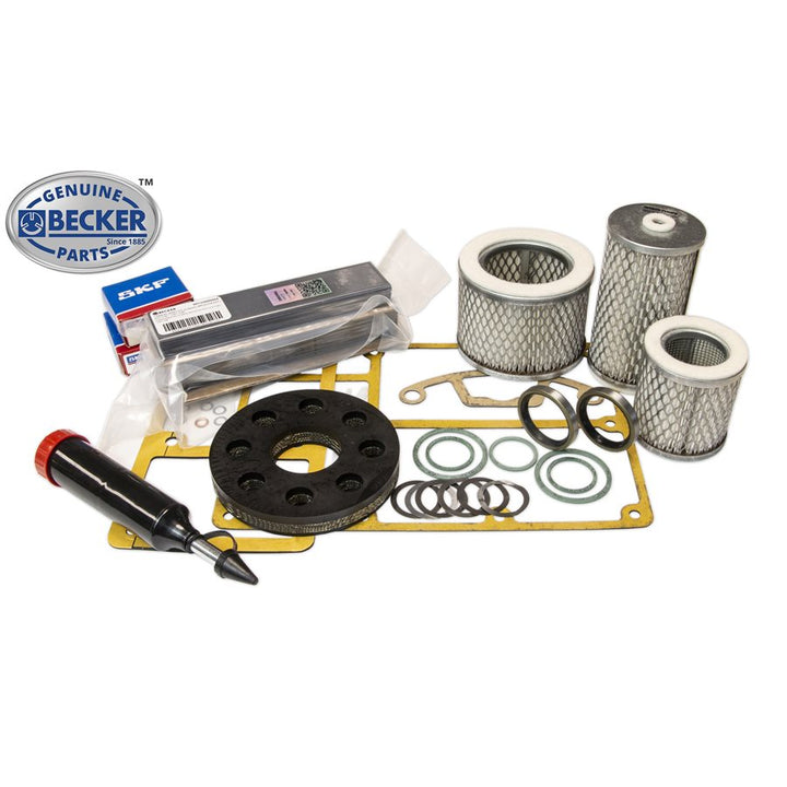 Becker Complete Rebuild Kits Pump Model DVT 2.80 (DVT Series) I 33802300000_Printers_Parts_&_Equipment_USA