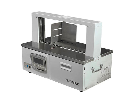 Sunpack Strapping Banding Machine Table Top Model WK02-30 Banding Books, Brochures, Products_Printers_Parts_&_Equipment_USA