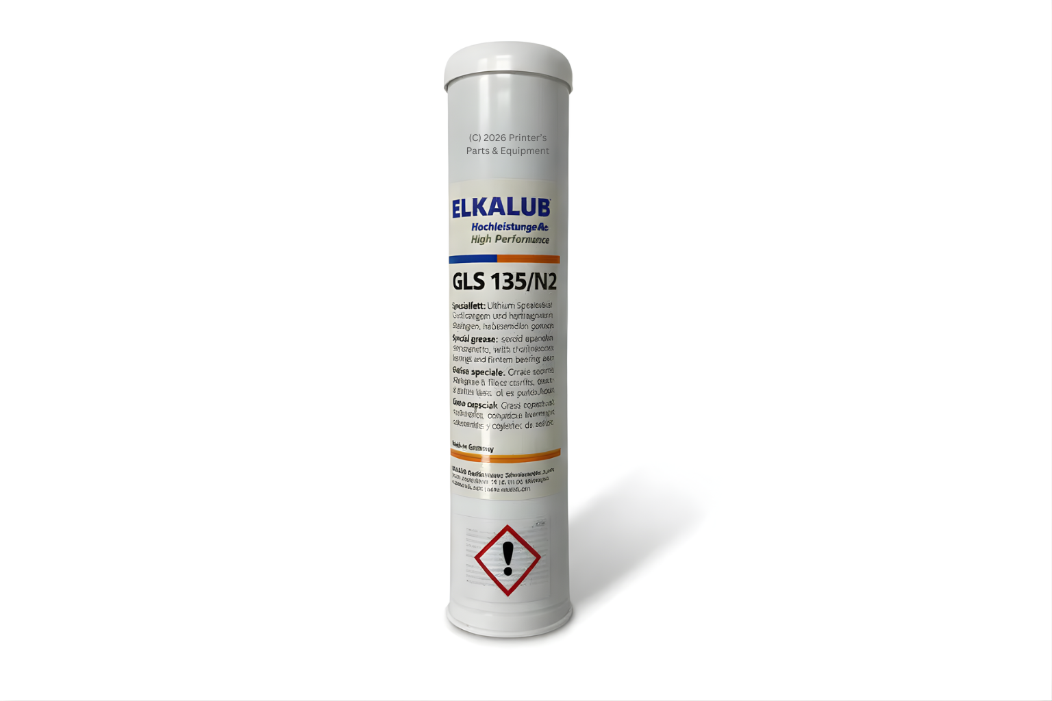 ELKALUB GLS 135/N2 Special / Universal Grease 400g Cartridge