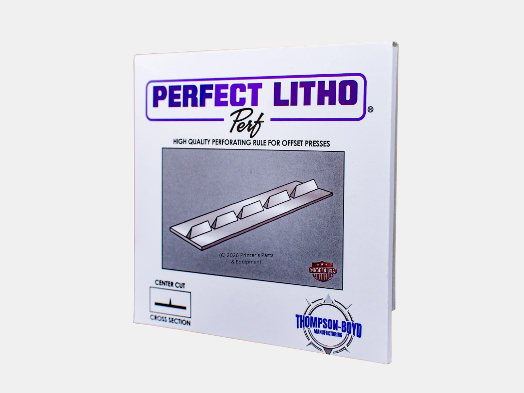Thompson LITHO SCORE for Card Perf Side Score (20ft) (6m) (T-407) Replacement for HS Boyd 612 (C12P20)