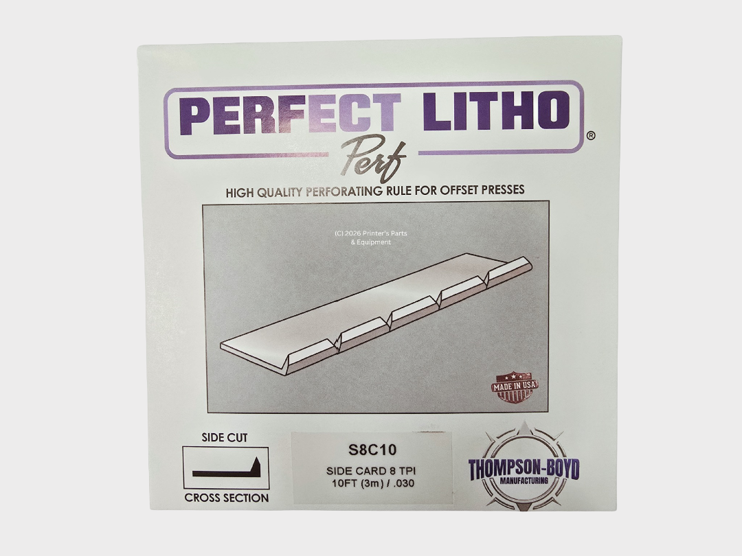 Thompson LITHO SCORE for Card Perf Side Score (10ft) (3m) (T-508) Replacement for HS Boyd 803 (S8C10)_Printers_Parts_&_Equipment_USA