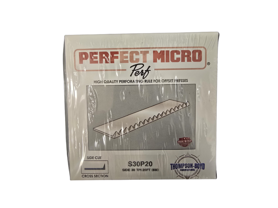 Thompson Litho Score for Micro Perf - Side 30 TPI Paper (20ft (6m)(T-616) (Replacement for HS Boyd #301) (S30P20)_Printers_Parts_&_Equipment_USA