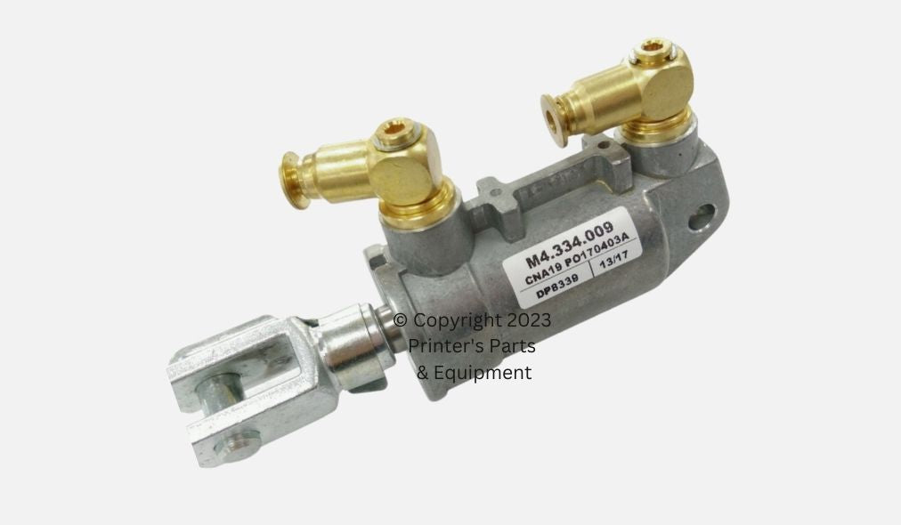 Pneumatic Cylinder D25 H25 for Heidelberg (HE-M4-334-009)_Printers_Parts_&_Equipment_USA