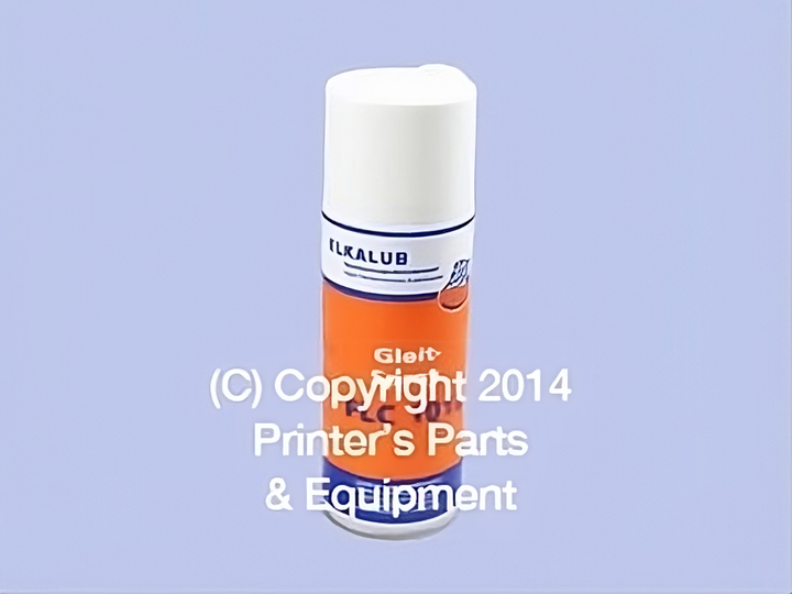 Elkalub FLC1012 Slide Metal Spray Chain and Sliding Spray 400ml Aerosol Can_Printers_Parts_&_Equipment_USA