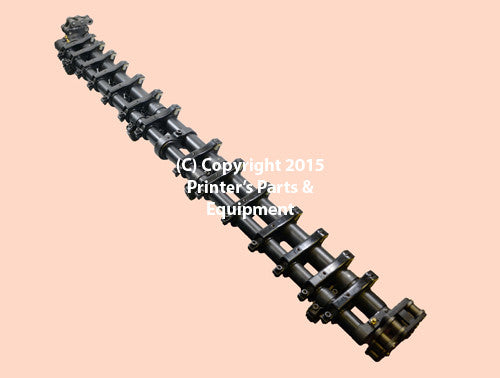 Delivery Gripper Bar (18 Gripper Fingers) For Heidelberg SM102 HE-MV-022-921_Printers_Parts_&_Equipment_USA