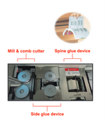 Load image into Gallery viewer, Sysform Perfect Binder Model 50B (A4) With Side Glue Device_Printers_Parts_&amp;_Equipment_USA
