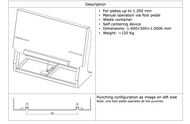Floor Model Plate Punch for Heidelberg XL106 (PPE-780A) (780mm)_Printers_Parts_&_Equipment_USA