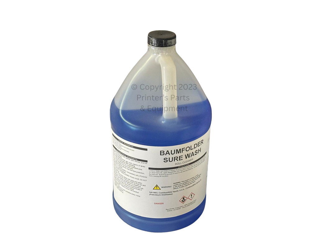 Solvent Cleaning Surewash Gallon For Baum 24108-002_Printers_Parts_&_Equipment_USA