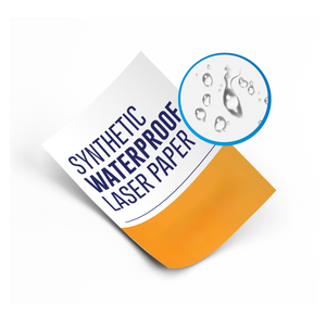 Synthetic Weatherproof Laser Printer Paper 12" x 18" (11 Mil / 275 Micron) Laser, Offset and Flexo Compatible_Printers_Parts_&_Equipment_USA