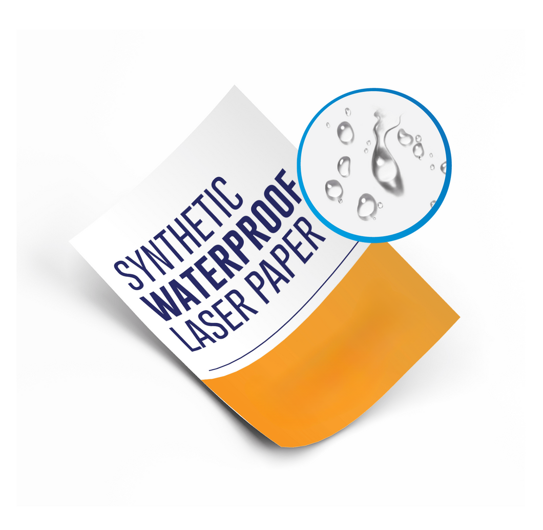 Synthetic Weatherproof Laser Printer Paper 12
