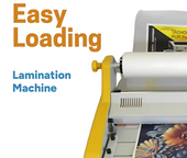 Load image into Gallery viewer, Soft Touch Matte Laminating Film 27&quot; x 2000ft (3″ Core) 1.5mm Thickness, Velvet look_Printers_Parts_&amp;_Equipment_USA
