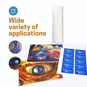 Load image into Gallery viewer, Soft Touch Matte Laminating Film 27&quot; x 2000ft (3″ Core) 1.5mm Thickness, Velvet look_Printers_Parts_&amp;_Equipment_USA
