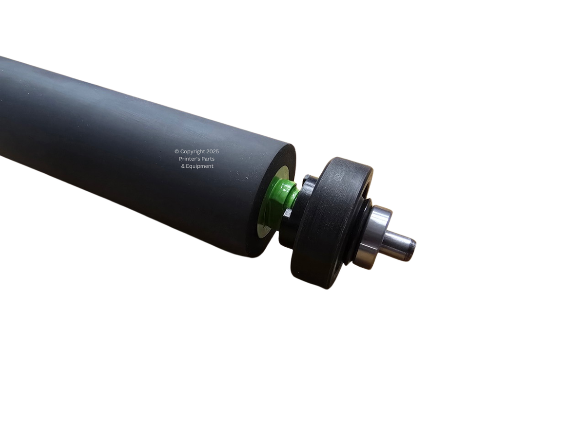 Windmill Ink Form Roller for Heidelberg 10x15 01.009.020 I T0901F I 37H11 with Bearings / Runners_Printers_Parts_&_Equipment_USA