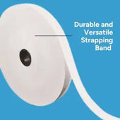 Load image into Gallery viewer, Banding Machine Strapping White Craft Paper Roll Width: 1.14″ (29mm) Length: 1640′ (500m)_Printers_Parts_&amp;_Equipment_USA
