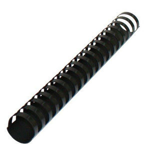 Plastic Comb Binding Supplies 11" Black 14mm (9/16") 105 Sheets_Printers_Parts_&_Equipment_USA