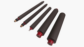 Load image into Gallery viewer, Rubber Roller Set of 5 for AB DICK 375 9800 PPE-375K_Printers_Parts_&amp;_Equipment_USA
