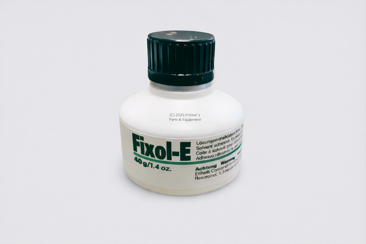 Fixol Belt Adhesive 40G With Brush I NEW Version Fixol-E (Ethanol)_Printers_Parts_&_Equipment_USA
