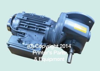 Hoist Motor 0.55KW 50Hz / 60Hz for Polar ZA3.042710_Printers_Parts_&_Equipment_USA