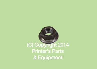 Self Locking Nut M12-10 224-156-01-00_Printers_Parts_&_Equipment_USA