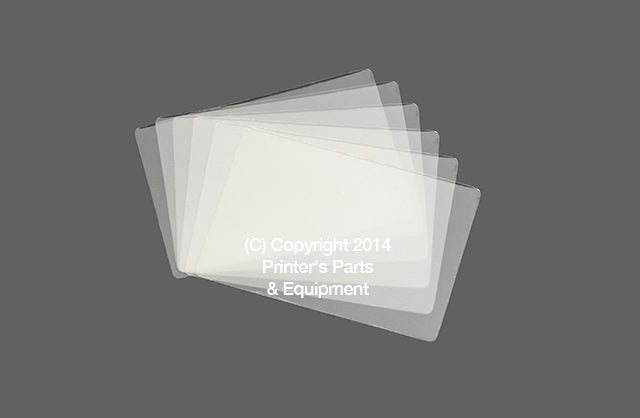 Military Card Laminating Pouch 2-5/8in X 3-7/8in X 7 Mil 100pcs (PPE-2583787)