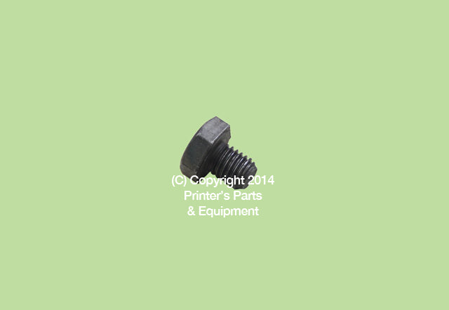 Hex Head Screw M10 x 12 HE-00-520-0643_Printers_Parts_&_Equipment_USA