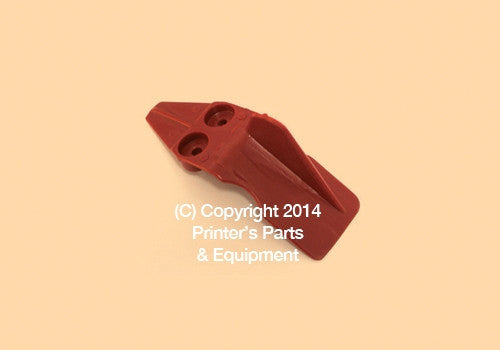 Gathering Chain Finger Right Red Fixed_Printers_Parts_&_Equipment_USA