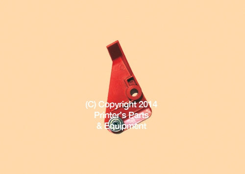 Gathering Chain Finger Red for Muller Martini with Bearing Right