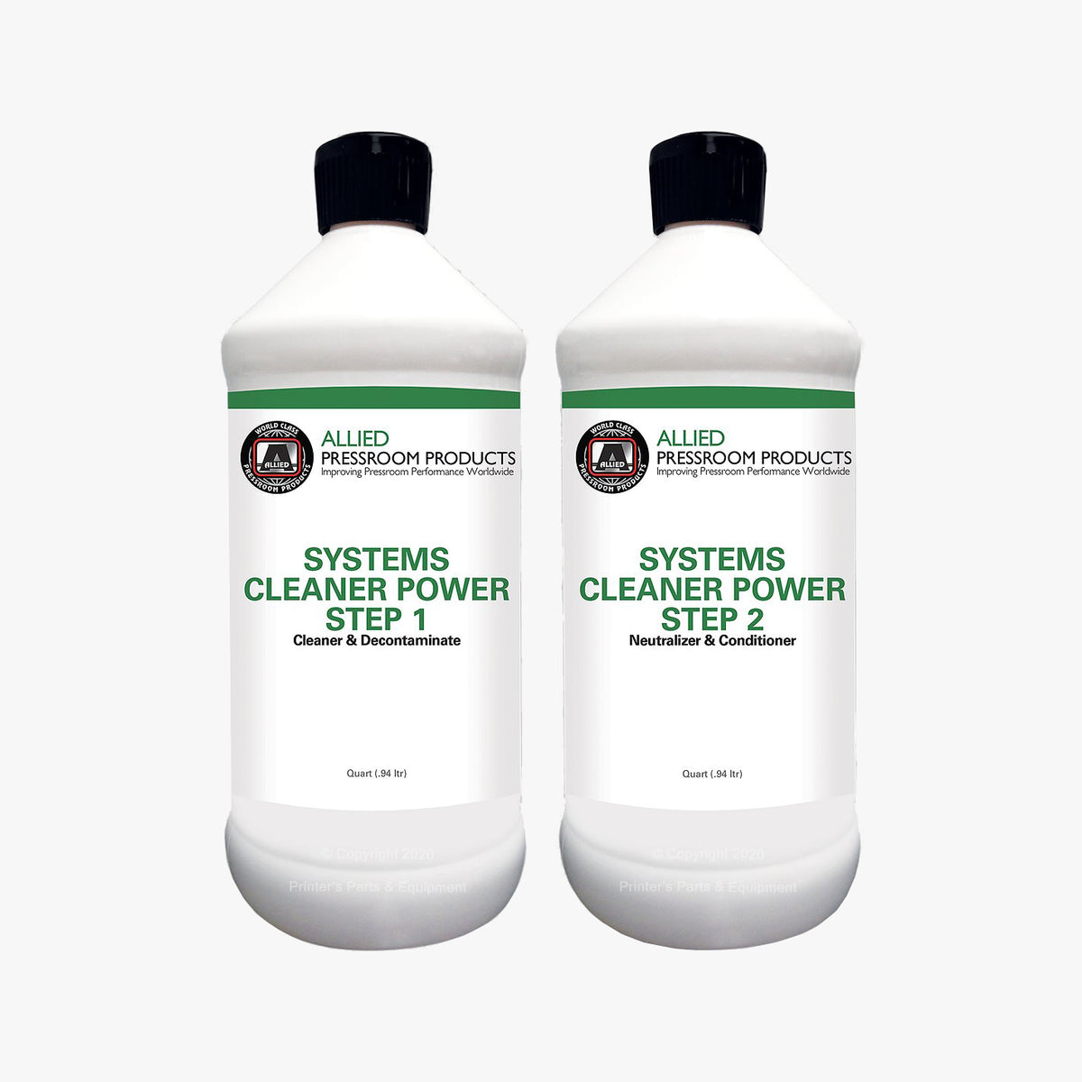 Allied System Kleener Powder Step 1 & 2_Printers_Parts_&_Equipment_USA