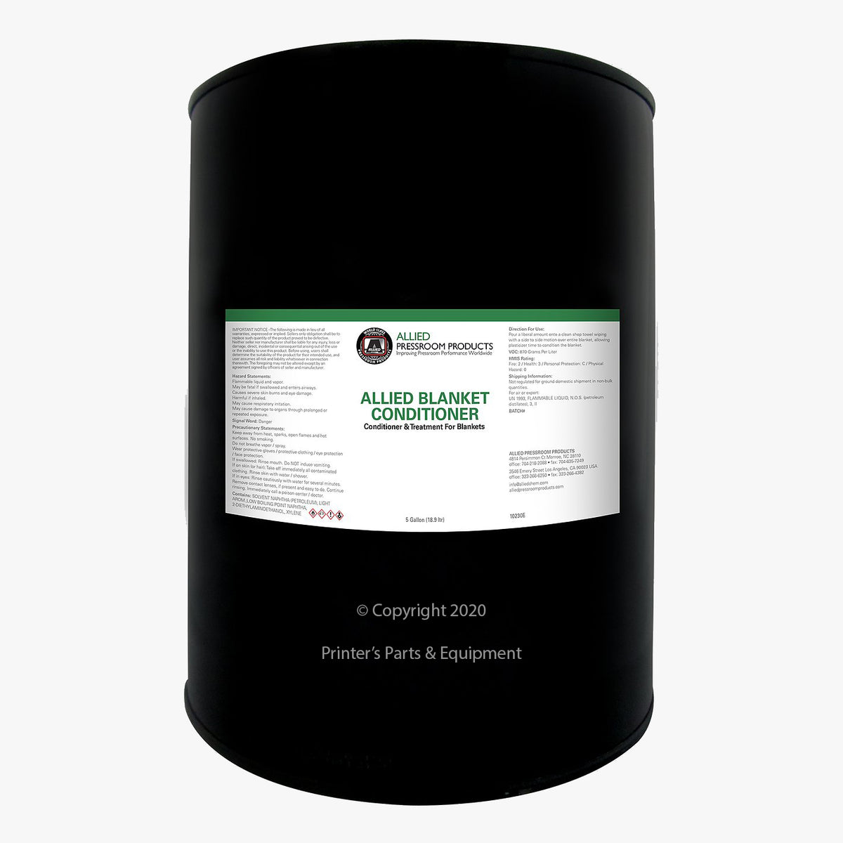 Allied Blanket Conditioner 10230D | 10230E | 10230G