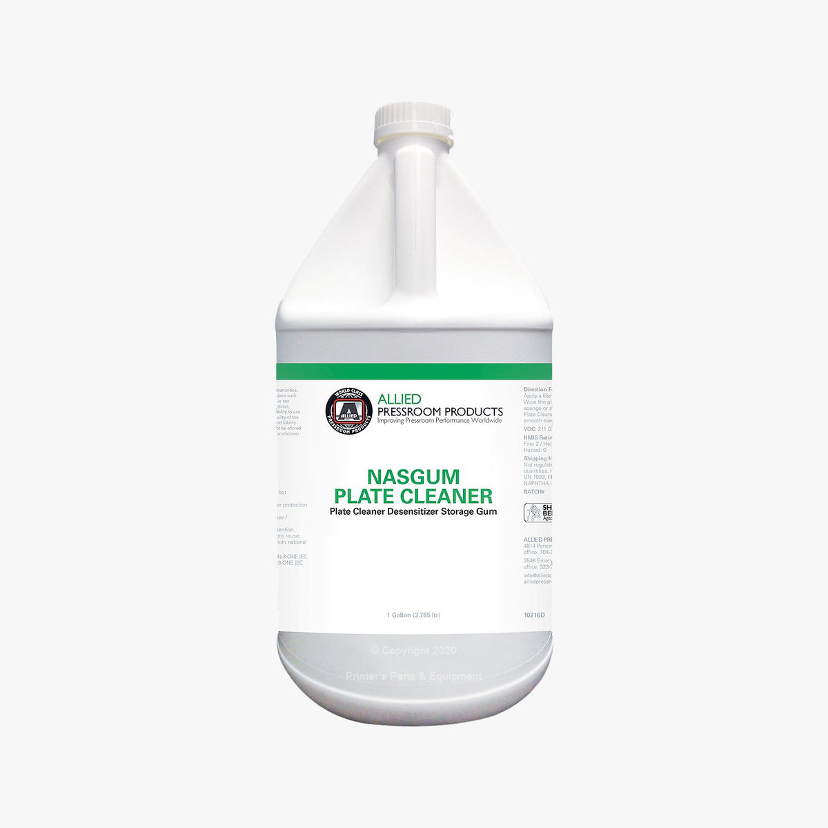 Allied Nas Gum Plate Cleaner 10216C | 10216D_Printers_Parts_&_Equipment_USA