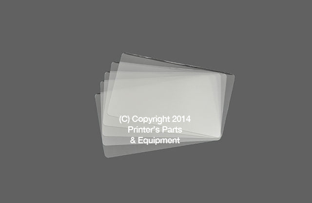 Credit Card Laminating Pouch 2-1/8in X 3-3/8in X 7 Mil 100pcs (PPE-2183387)_Printers_Parts_&_Equipment_USA