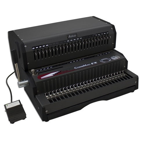 Akiles CombMac-EX Electric Comb Binding Machine w/ Manual Comb Opener