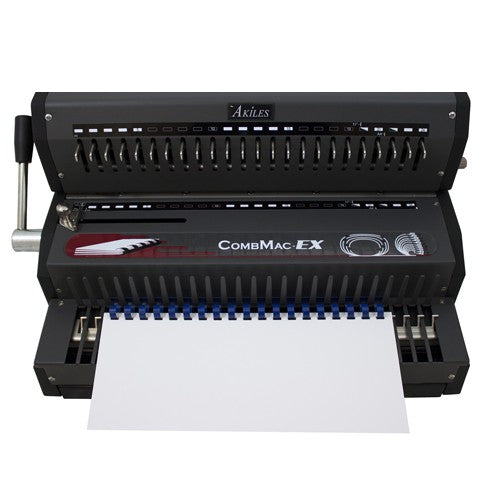 Akiles CombMac-EX Electric Comb Binding Machine w/ Manual Comb Opener