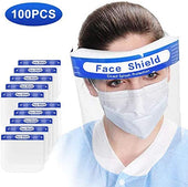 Load image into Gallery viewer, Safety Full Face Shield Clear Protector Work Medical Dental, Standard Size 100 pcs_Printers_Parts_&amp;_Equipment_USA
