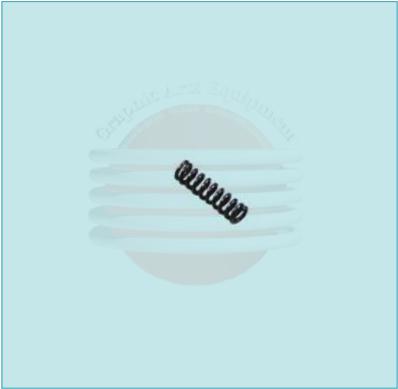 Retaining Pawl Spring 2nd - 7th Position Wheels for Convex Numbering Machines