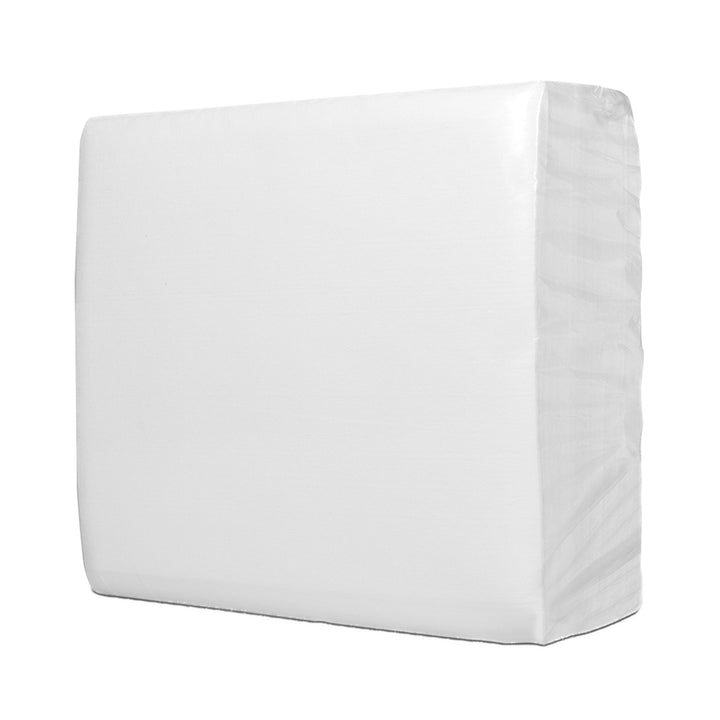 Veraclean White Smooth Wipers 12" x 13.5" 50 Wipes/1/4 Fold Poly Bag (Whole Case)