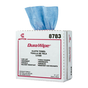 Durawipe Blue Smooth Wipers 9" x 17" 150 Wipes/Pop-Up Box (Whole Case)_Printers_Parts_&_Equipment_USA