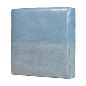 Veraclean Blue Creped Wipers 25 12" x 12" Wipes/Z Fold Poly Bag (Whole Case)_Printers_Parts_&_Equipment_USA