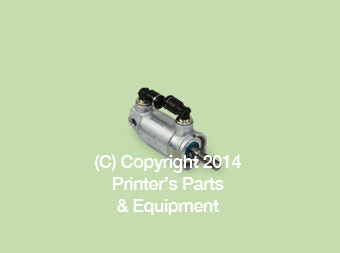 Pneumatic Cylinder D25 (HE-87-334-001/02)_Printers_Parts_&_Equipment_USA