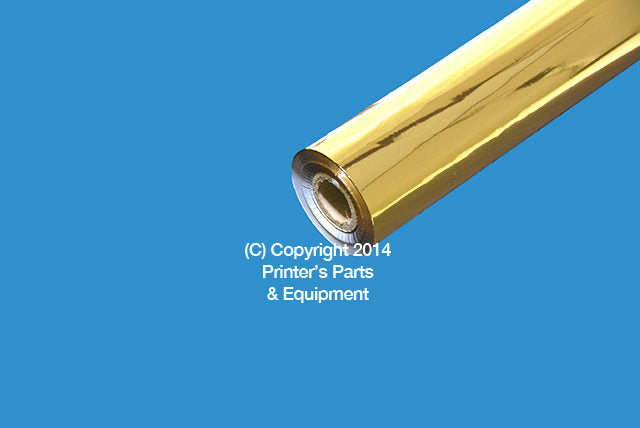 Gold Foil Roll (12″x500ftx1″)